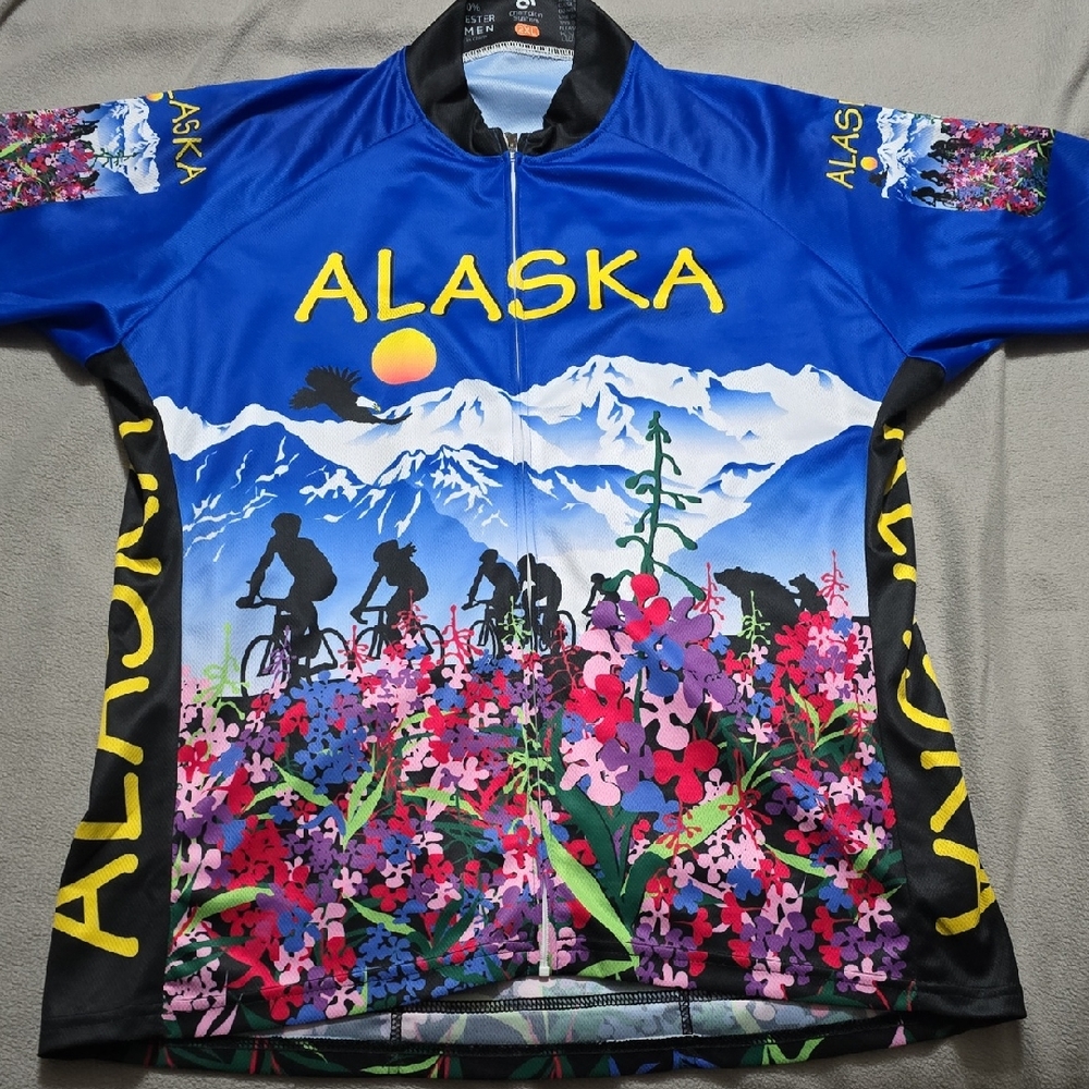 Unisex Cycling Jersey 2XL